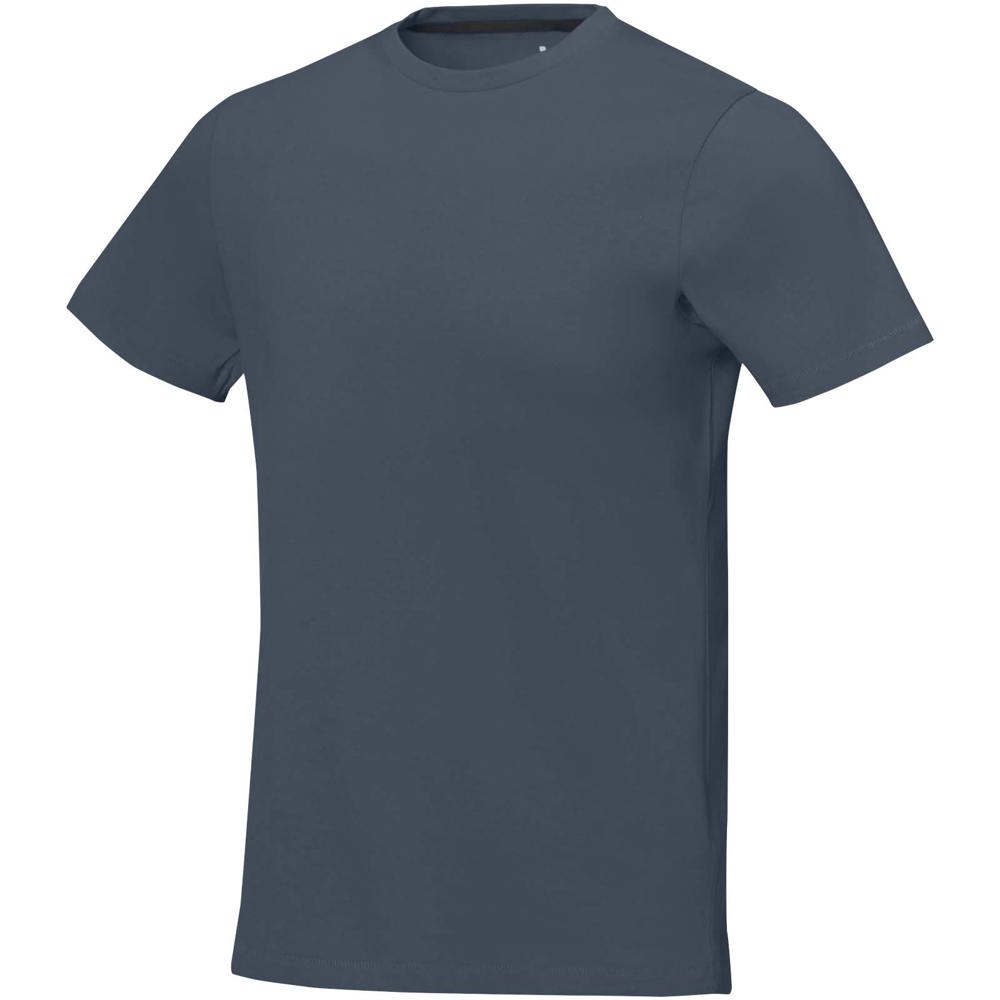 Nanaimo heren t-shirt met korte mouwen - kopen of bedrukken - Hale blauw