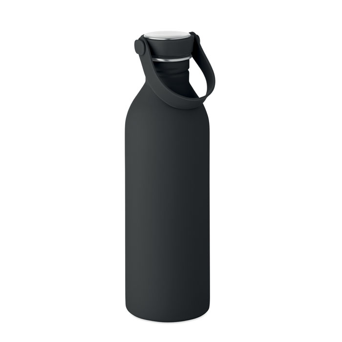 SVALUR - Enkelwandige fles 500ml - voor bedrijven en relatiegeschenken - Zwart