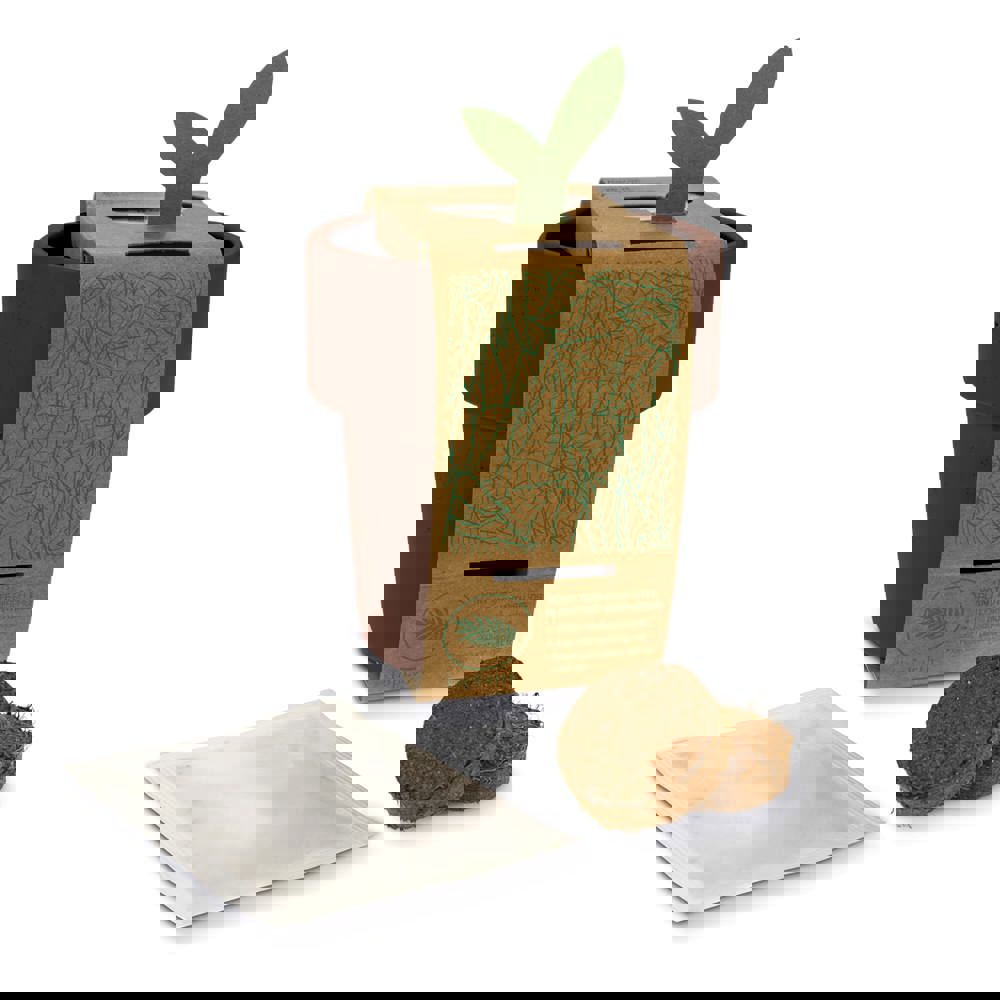 Hot-but-cool beker met basilicum zaadjes