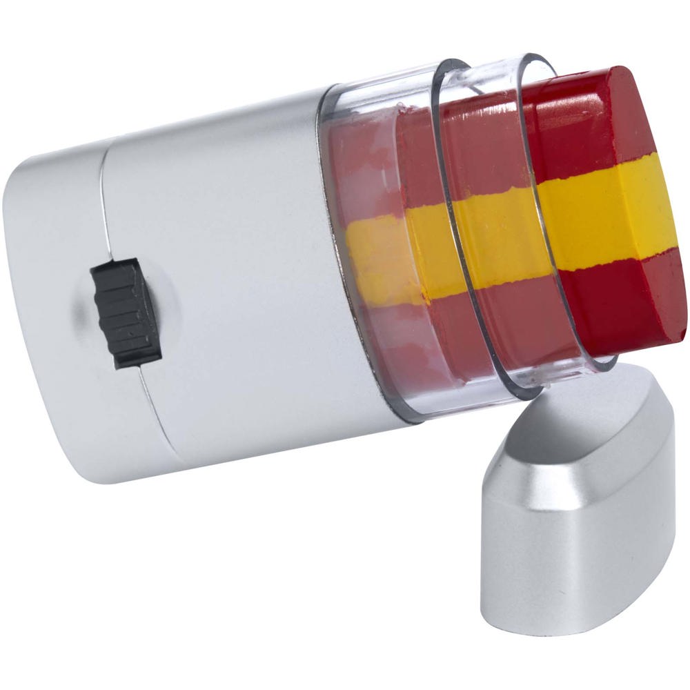 Vibrante vlaggen facepaint - Rood