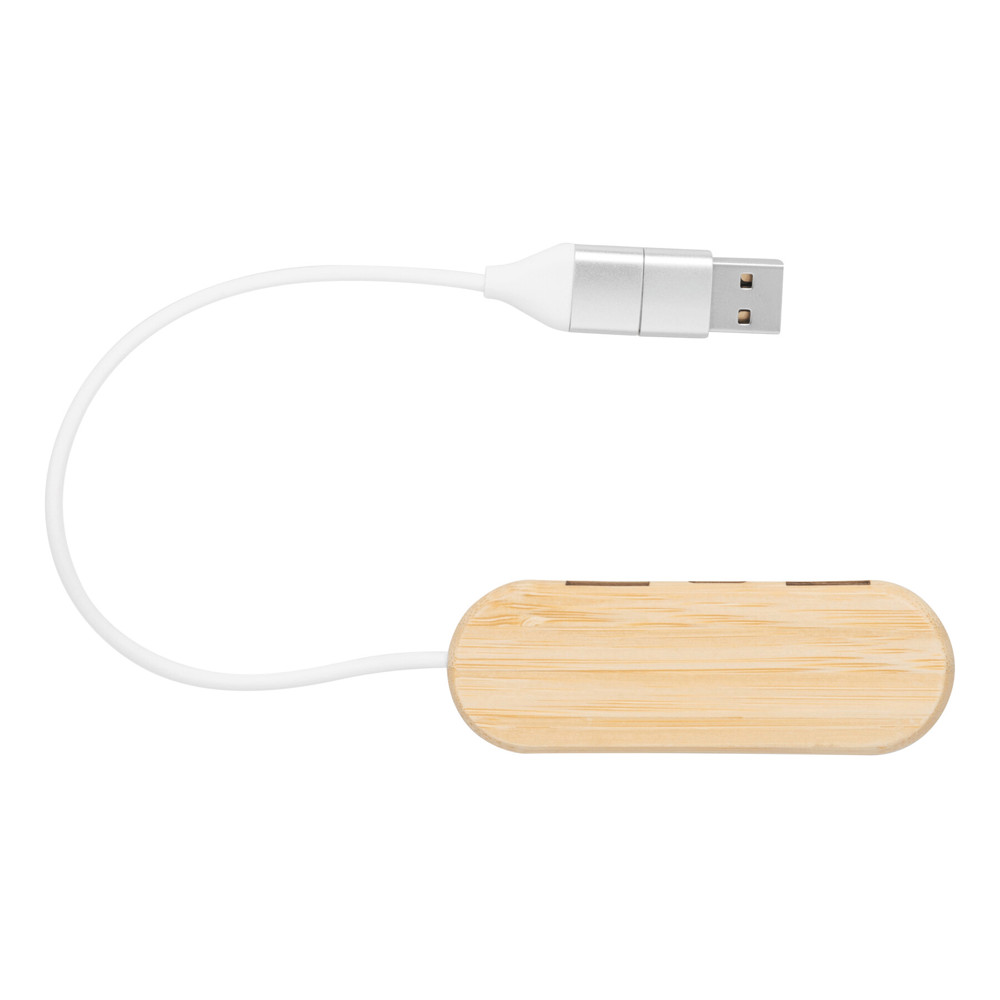 MULTIPLIER - USB-hub - met logo of onbedrukt bestellen