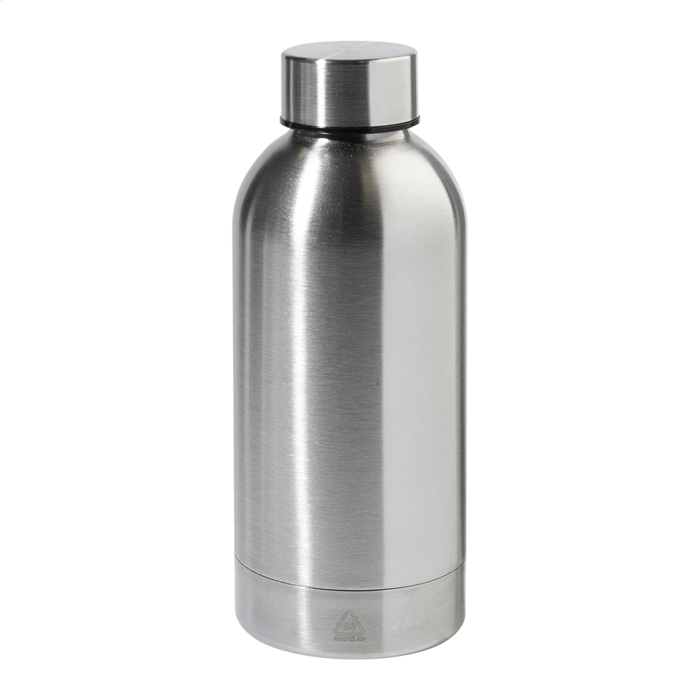 Pumono - RSS-fles - voor bedrijven en relatiegeschenken - Zilver