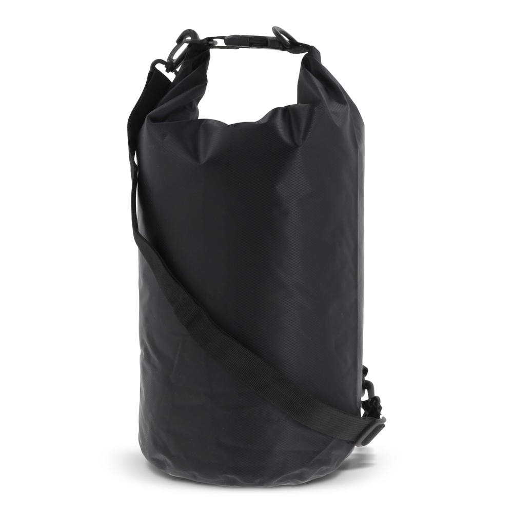 Waterwerende tas 10L IPX6 - met logo of onbedrukt bestellen - Zwart