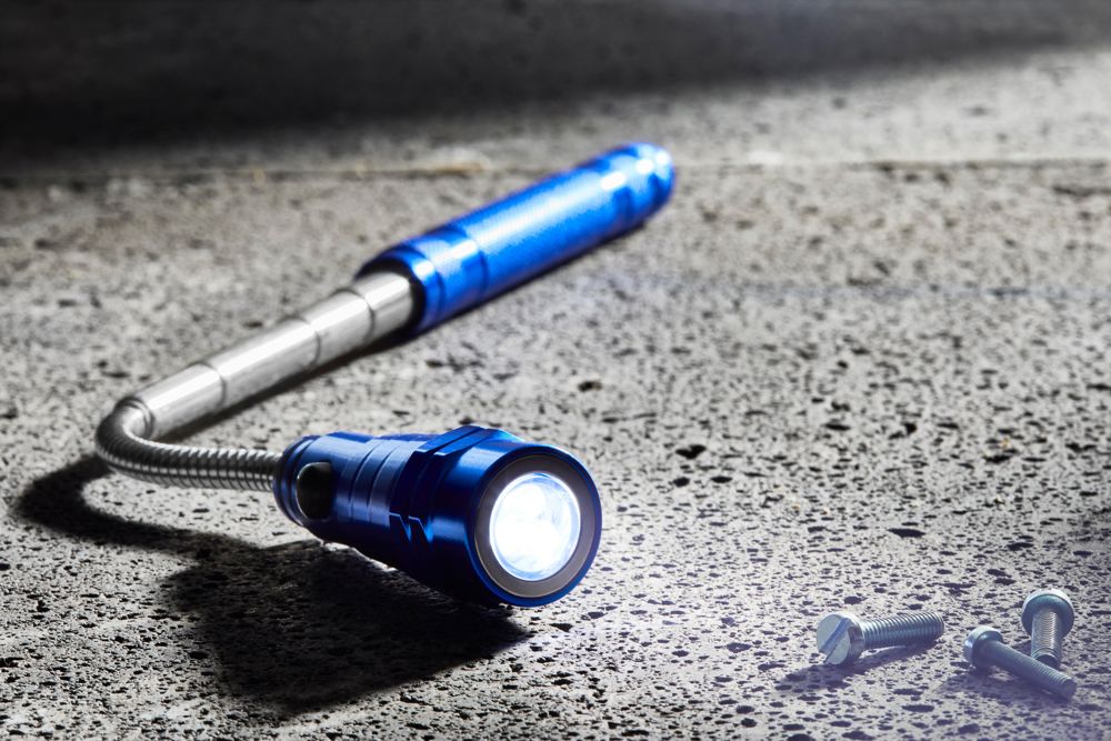 Aluminium zaklamp Aya