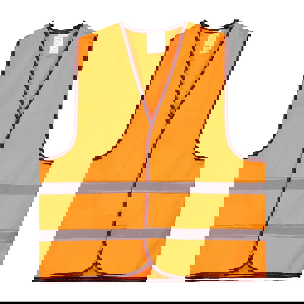 Kinder veiligheidsvest 6-12 jaar - EN 17353 - voor bedrijven en relatiegeschenken - Oranje (PMS 165c) / Oranje