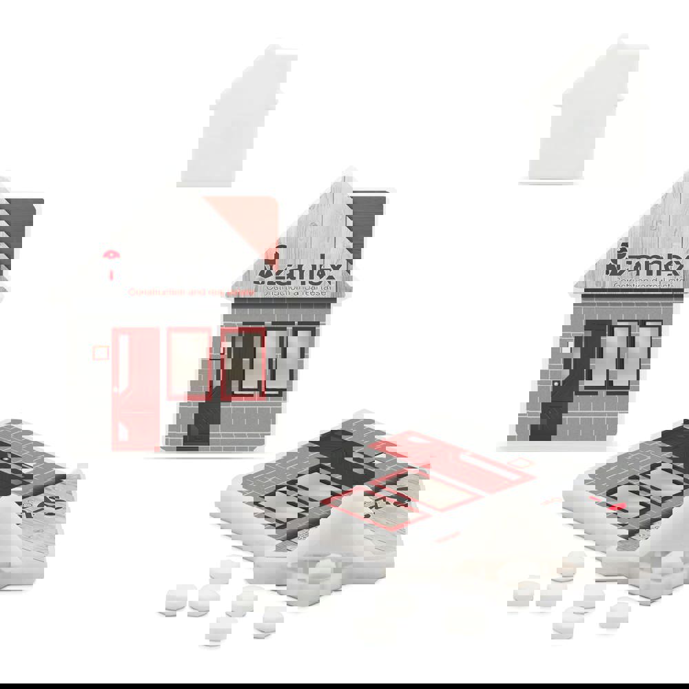 Pepermuntdoos huis - met logo of onbedrukt bestellen