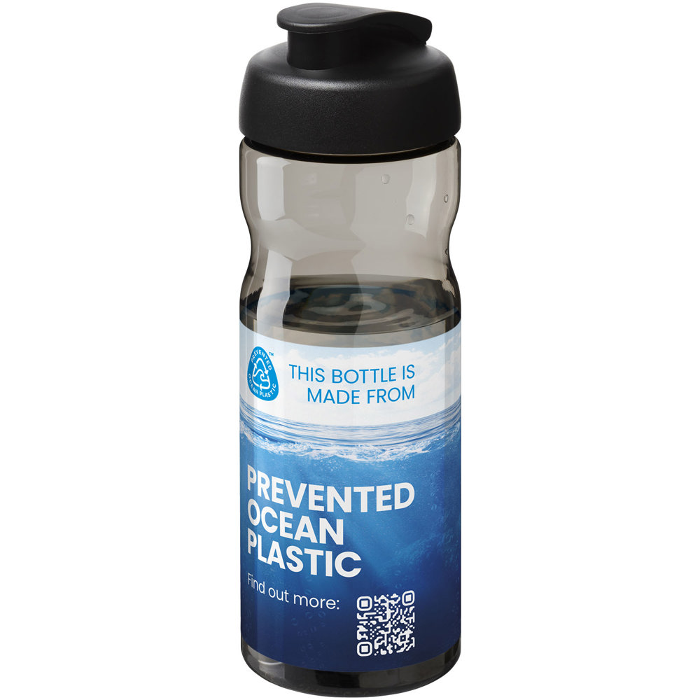 H2O Active® Eco Base drinkfles van 650 ml met klapdeksel