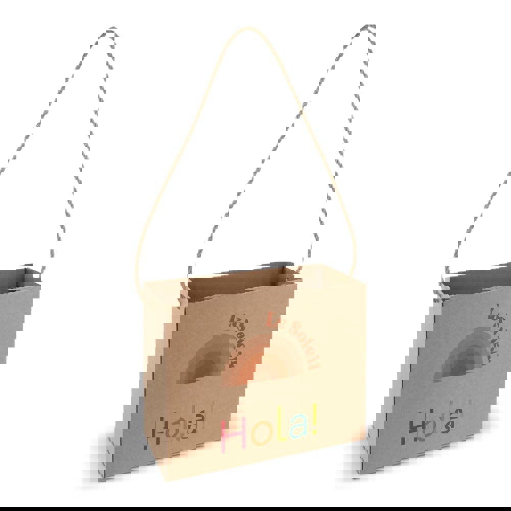 Box bag 32x16x24cm - bedrukt of onbedrukt verkrijgbaar