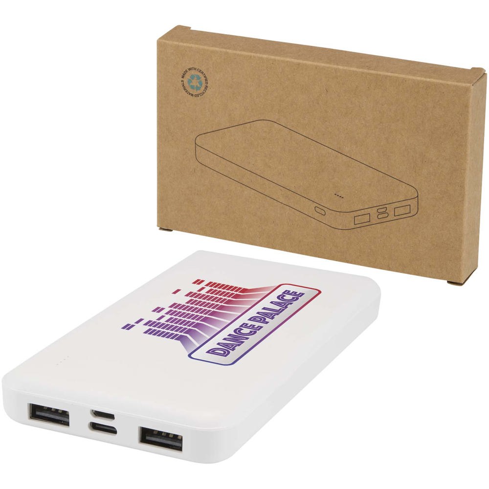 Intan powerbank van 10.000 mAh 10 W van gerecycled plastic