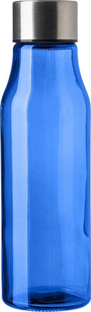 Glazen drinkfles (500 ml) Andrei - voor bedrijven en relatiegeschenken - lichtblauw