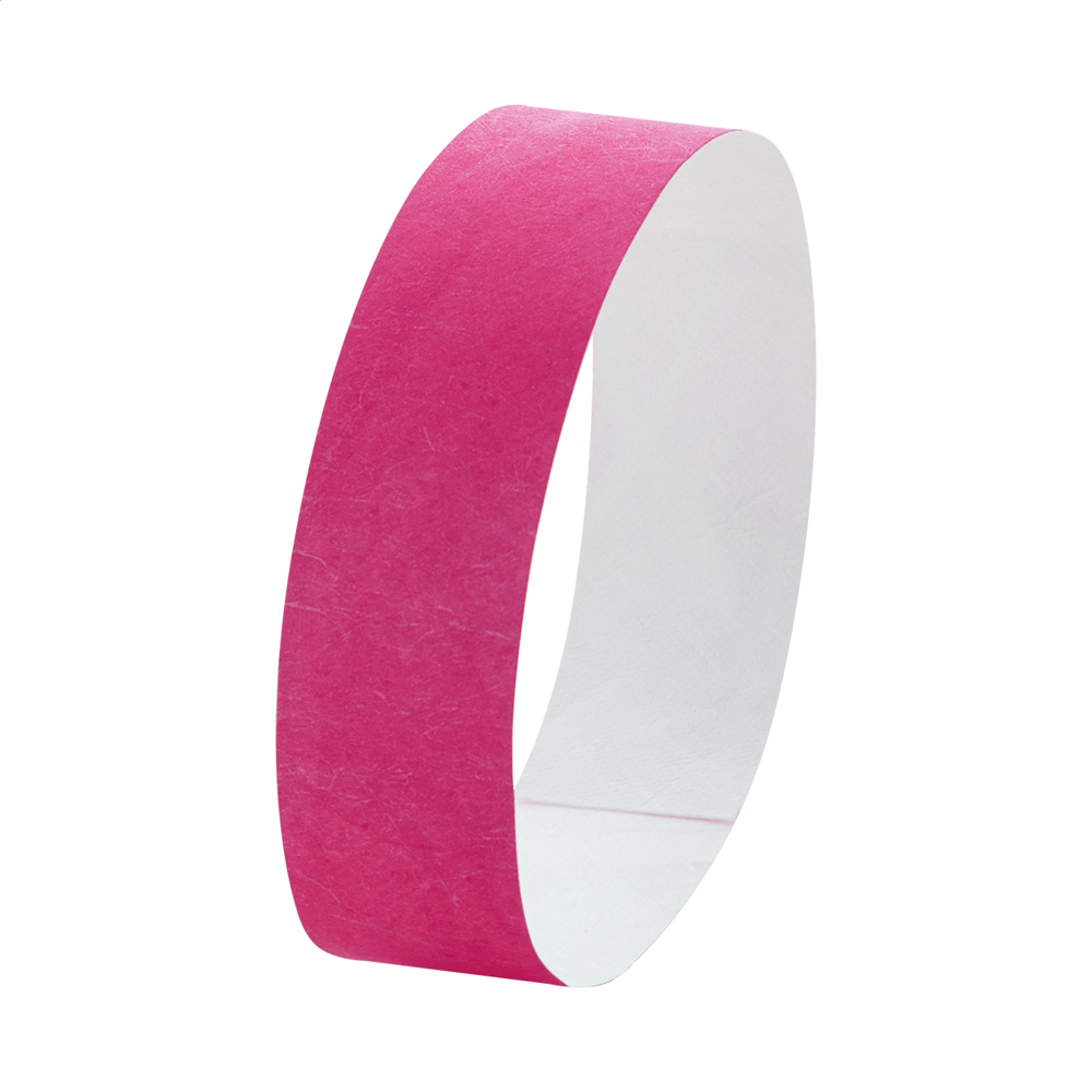Wristvek - Tyvek polsbandjes (10 stuks) - voor bedrijven en relatiegeschenken - Fuchsia