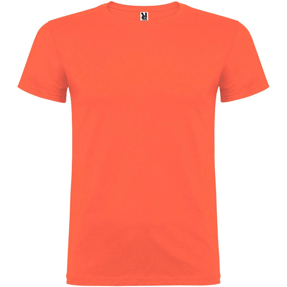 Beagle kindershirt met korte mouwen - met logo of onbedrukt bestellen - Koraal