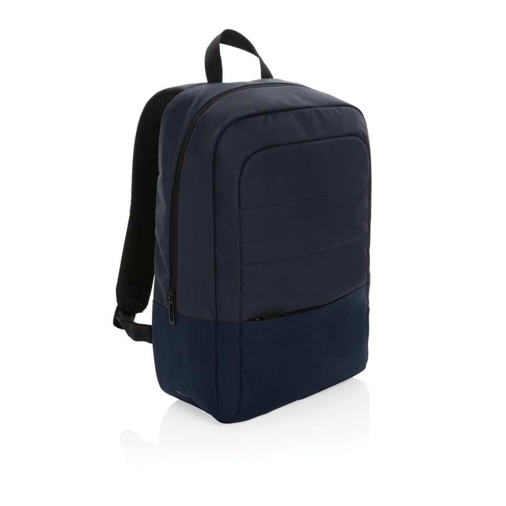 Armond AWARE™ RPET 15.6" standaard laptoprugzak - kopen of bedrukken - donkerblauw (± PMS 4280C)