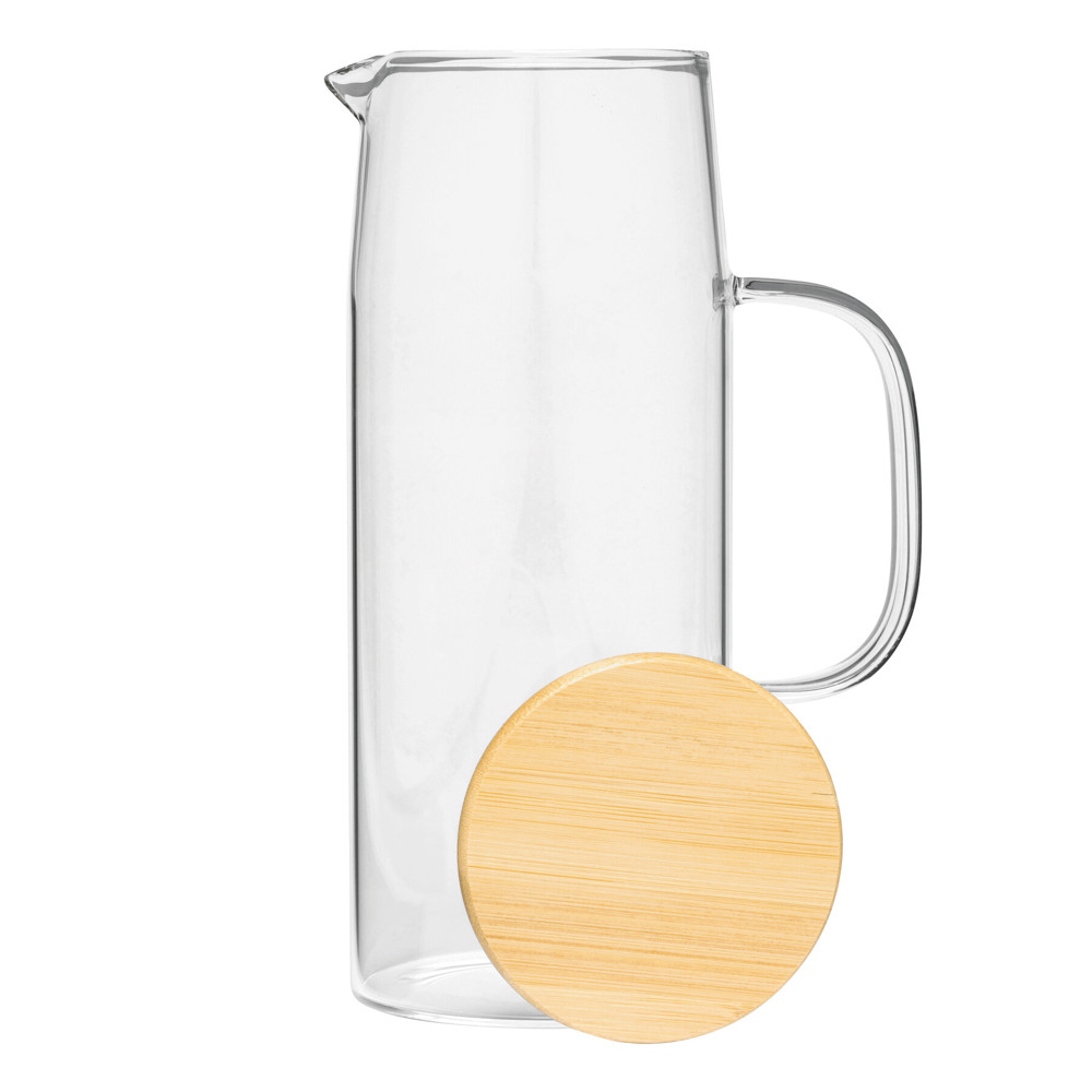 BAMBOO PITCHER - Glazen karaf - kopen of bedrukken