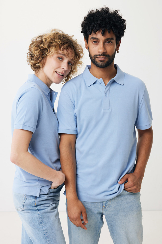 IQONIQ Yosemite gerecycled katoen pique polo
