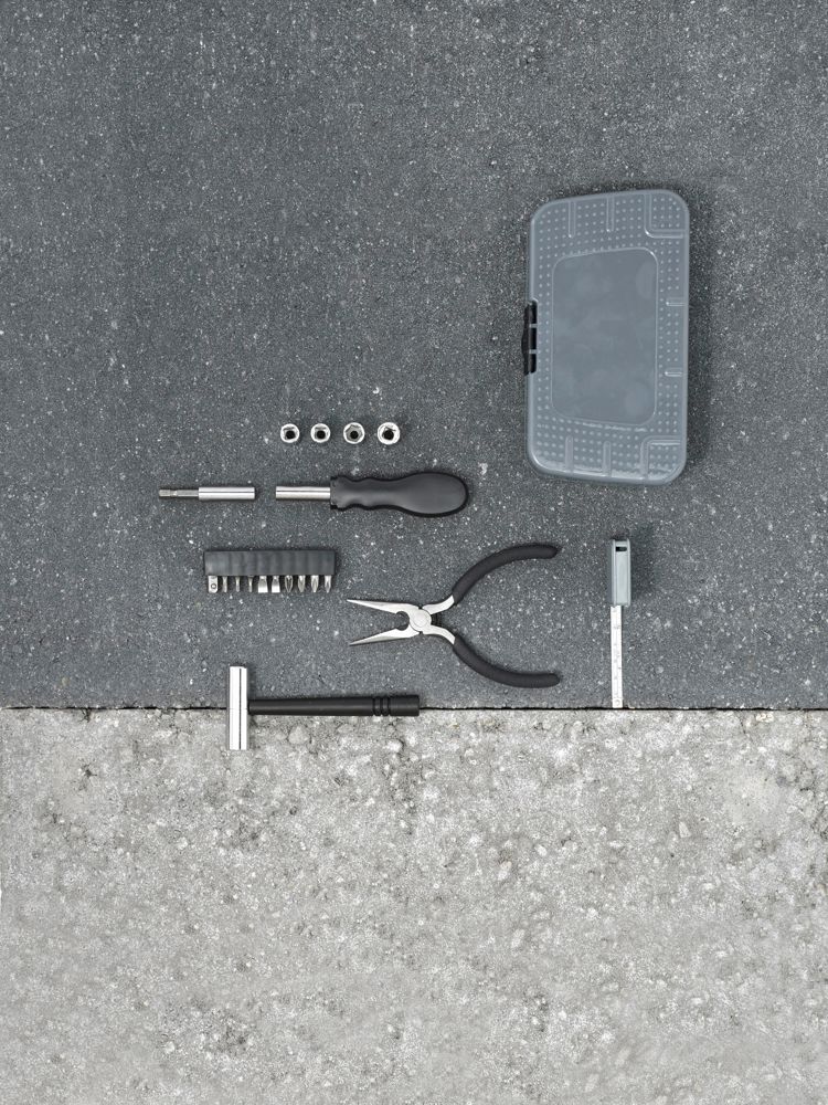 Aluminium en metalen gereedschapsset Blaine