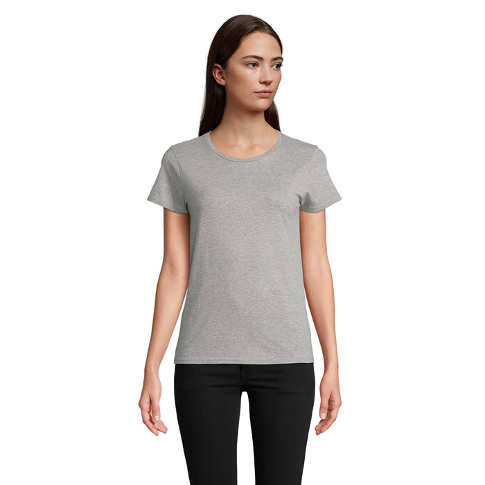 CRUSADER WOMEN - CRUSADER DAMES T-Shirt 150g - kopen of bedrukken - Grijs Gemeleerd