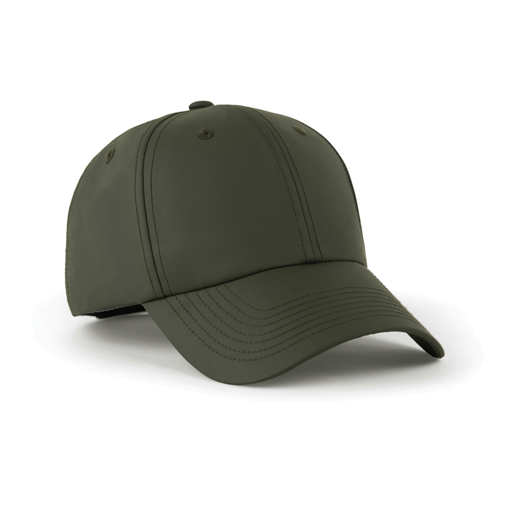 VINGA Baltimore AWARE™ gerecycled PET cap - kopen of bedrukken - groen (± PMS 19-0414 TPG)