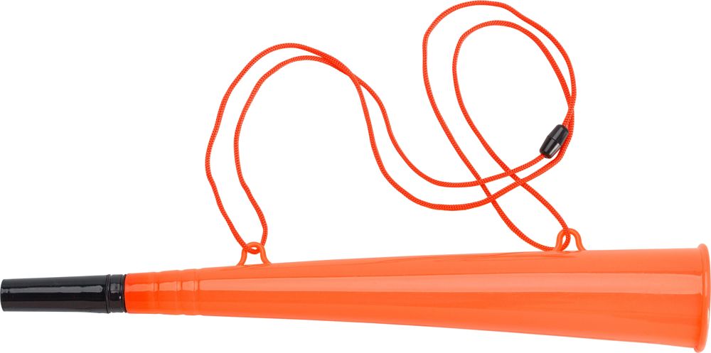 PP stadion toeter Bruce - voor bedrijven en relatiegeschenken - oranje