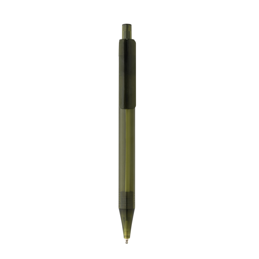 GRS RPET X8 transparante pen