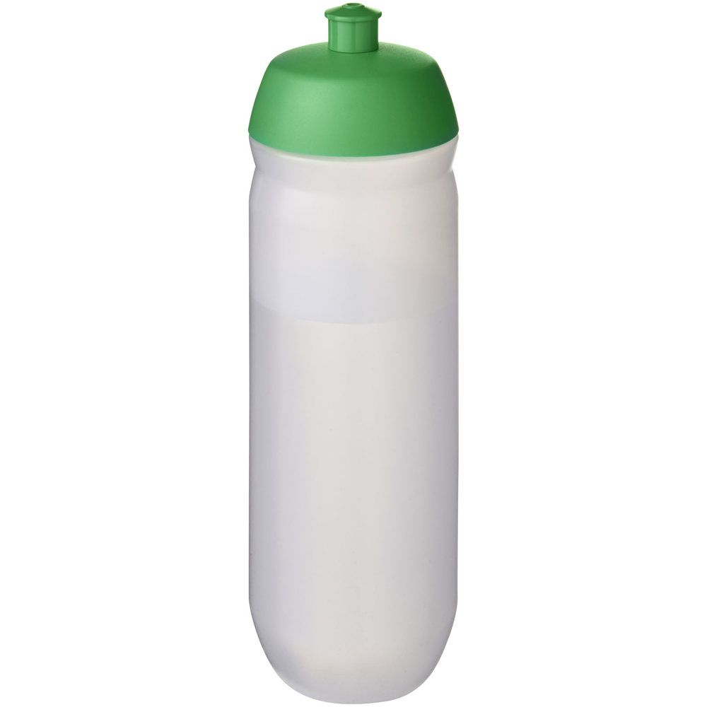 HydroFlex™ Clear knijpfles van 750 ml - bedrukt of onbedrukt verkrijgbaar - Groen, Mat helder