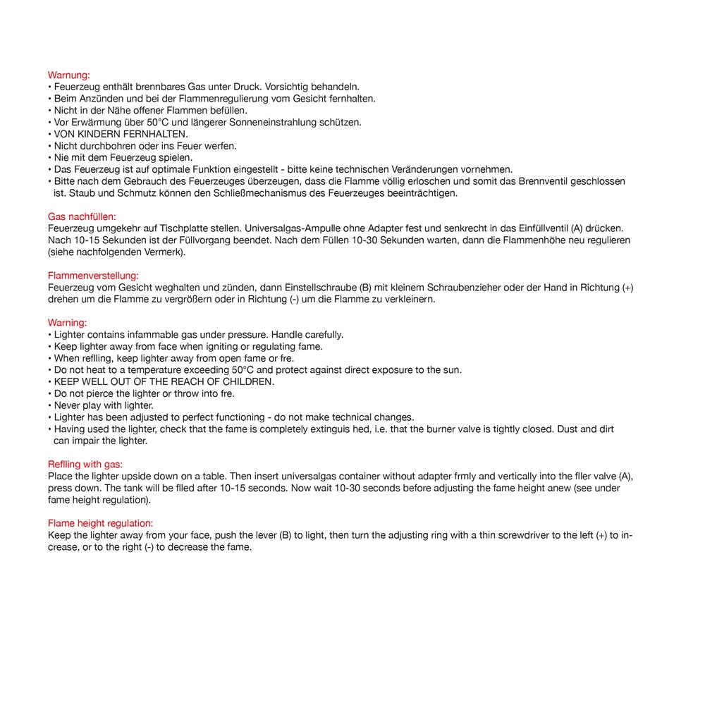 Navulbare elektronische aansteker