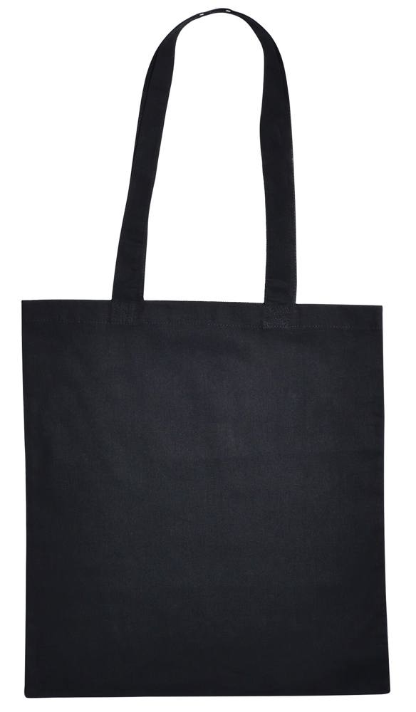 Biologisch katoenen tas met lange hengsels, 135 gr/m² - voor bedrijven en relatiegeschenken