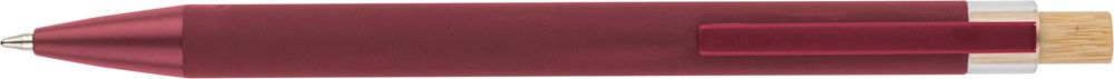 Gerecyclede aluminium balpen Kira - voor bedrijven en relatiegeschenken - bordeaux