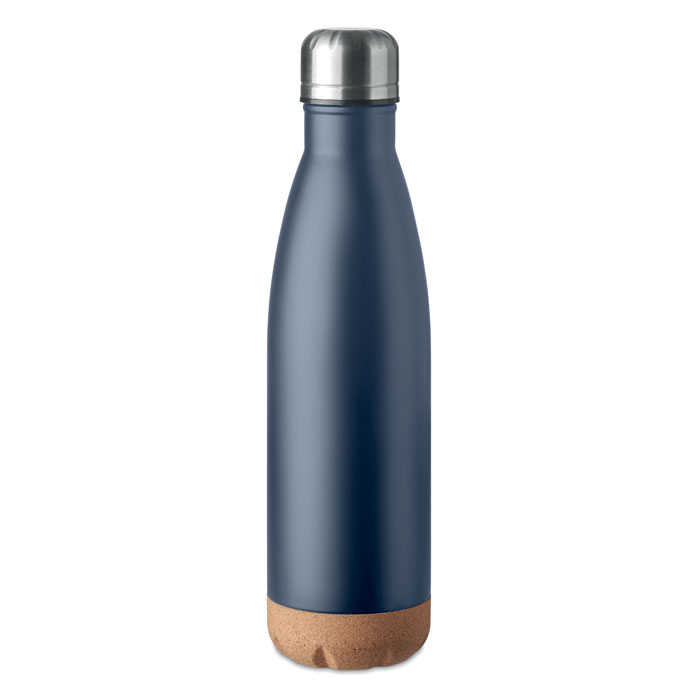 ASPEN CORK - Dubbelwandige fles 500 ml - kopen of bedrukken - Marineblauw