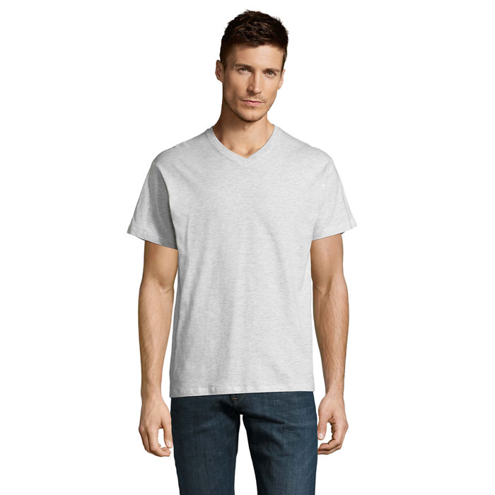 VICTORY - VICTORY heren t-shirt 150g - met logo of onbedrukt bestellen - asgrijs