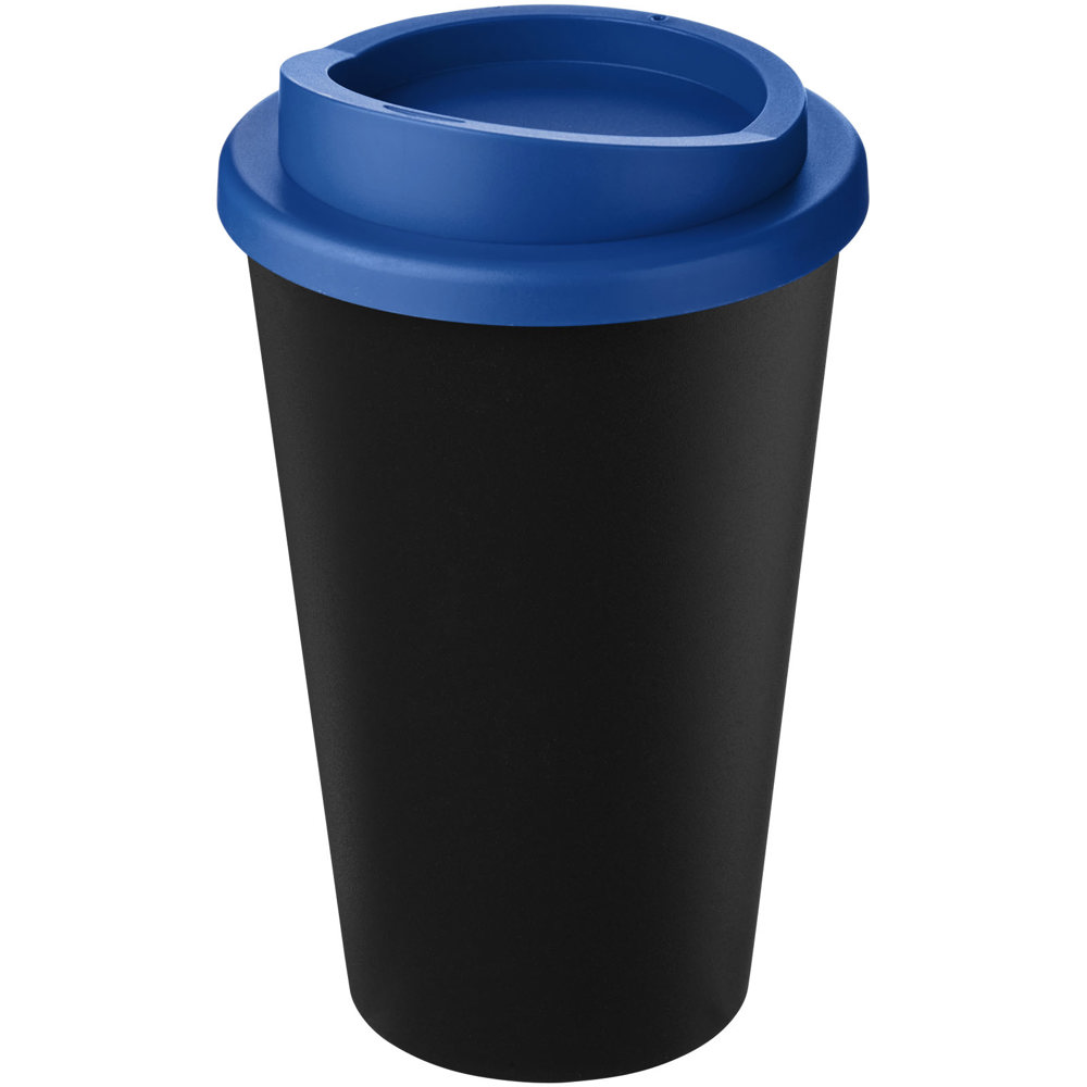 Americano® Eco 350 ml gerecyclede drinkbeker - kopen of bedrukken - Zwart, Middenblauw