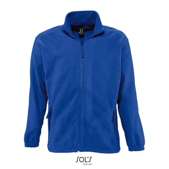 NORTH - NORTH Fleece jack met rits - kopen of bedrukken - Koningsblauw
