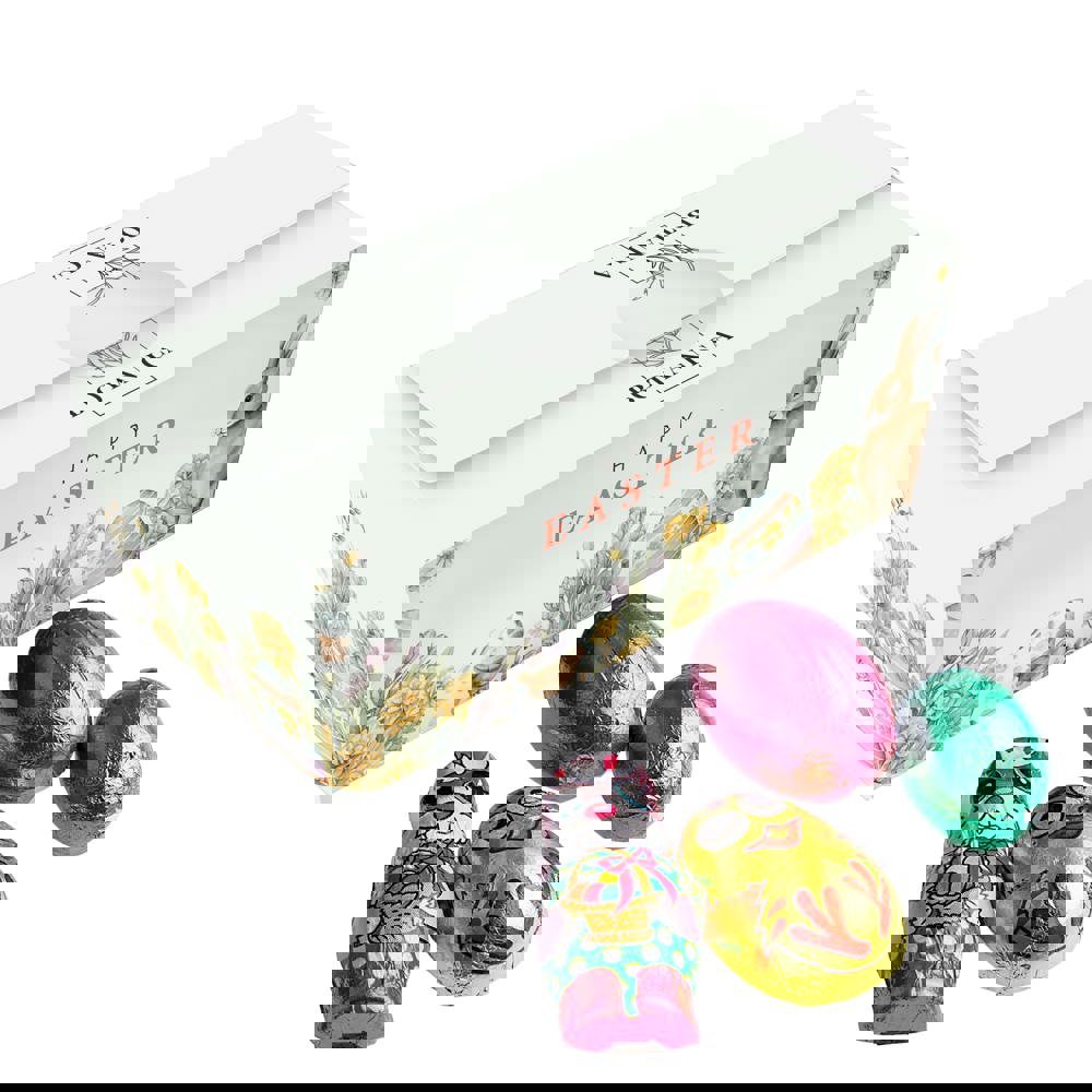 Ballotin met Paas chocolade - met logo of onbedrukt bestellen - Wit