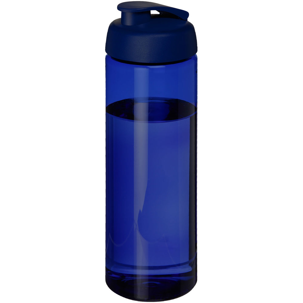H2O Active® Eco Vibe 850 ml drinkfles met klapdeksel - voor bedrijven en relatiegeschenken - Blauw, Blauw