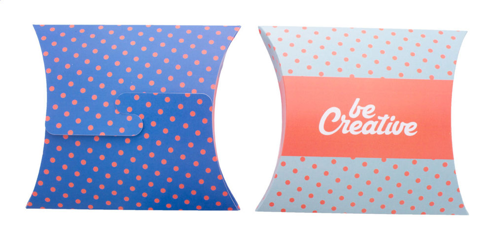 CreaBox Pillow Lock M - pillow geschenkdoos - met logo of onbedrukt bestellen