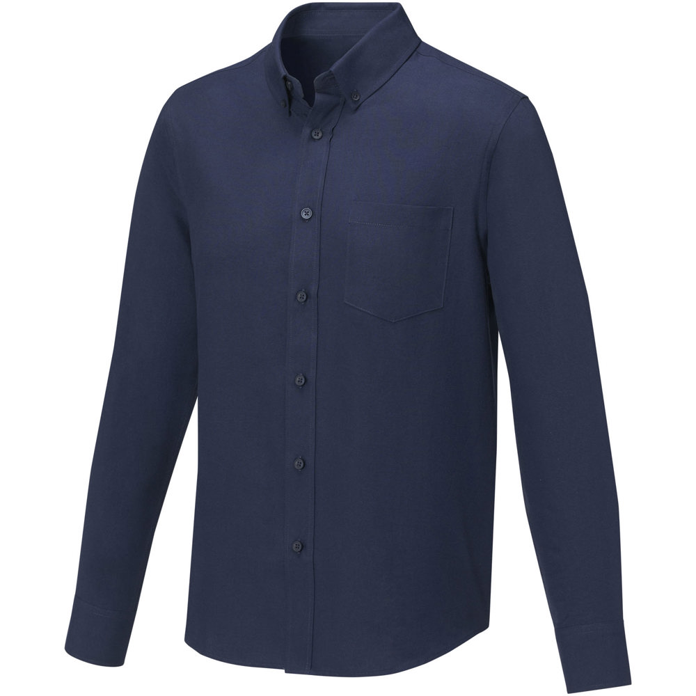 Pollux herenoverhemd met lange mouwen - kopen of bedrukken - Marineblauw