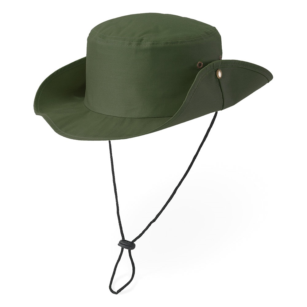 BLASS. 100% polyester safaripet (160 g/m²) - kopen of bedrukken - Donkergroen