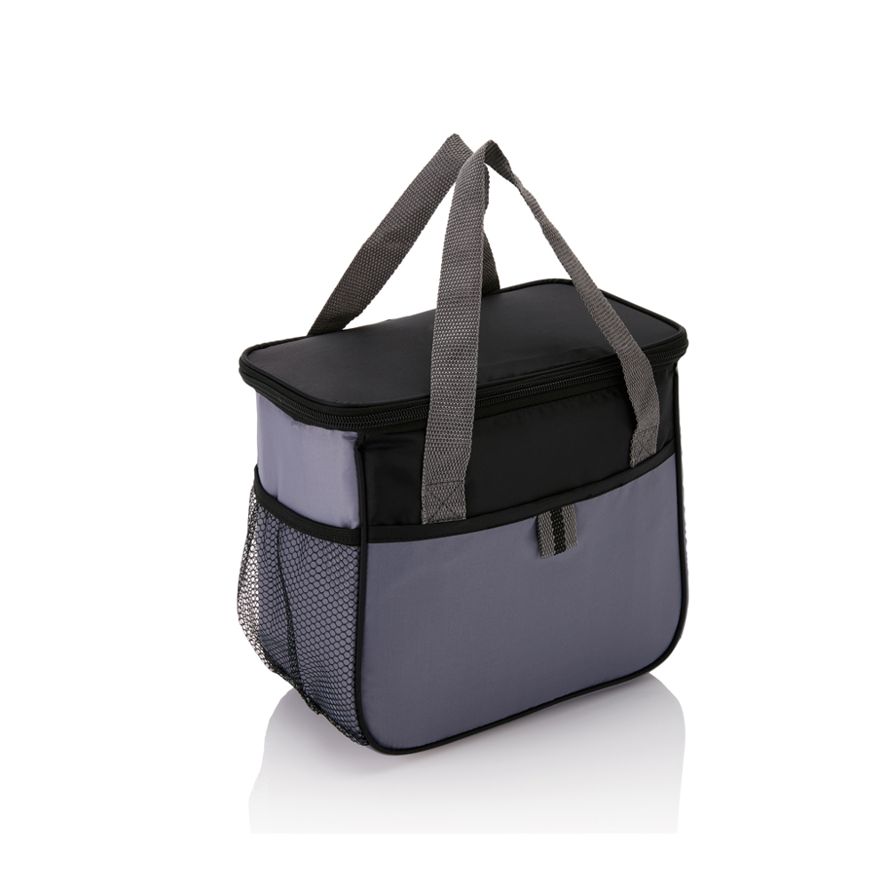 Basic koeltas - kopen of bedrukken - zwart, grijs (± PMS Black/ ± PMS Cool Grey 8)