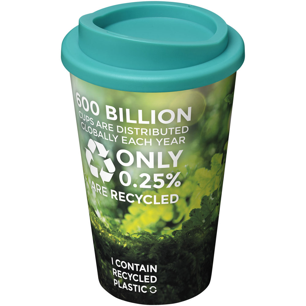 Brite Americano® 350 ml geïsoleerde beker - met logo of onbedrukt bestellen - Aqua