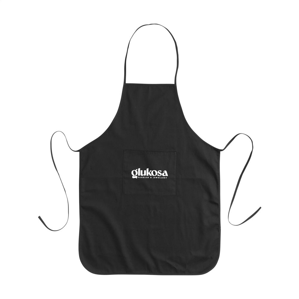 Apron Recycled Cotton (170 g/m²) schort - kopen of bedrukken - Zwart