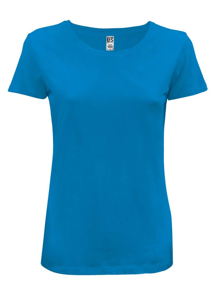 BS Evolution dames t-shirt, 150 gr/m² - bedrukt of onbedrukt verkrijgbaar - Turquoise