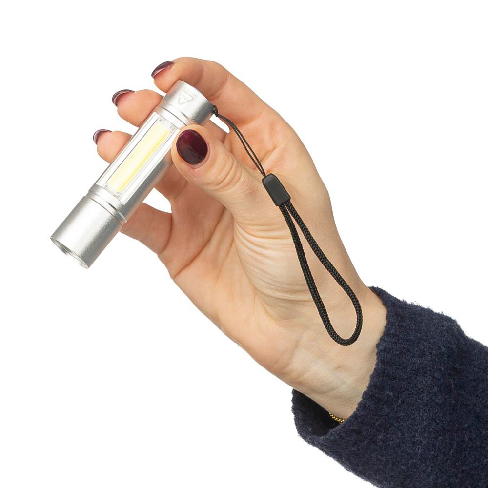Gerecycled aluminium COB-zaklamp Sami