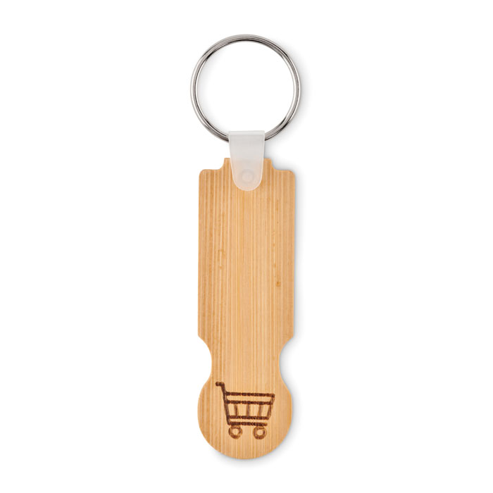 COMPRAS - Bamboe winkelwagenmuntje