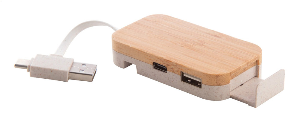 Holbaru - USB hub - met logo of onbedrukt bestellen