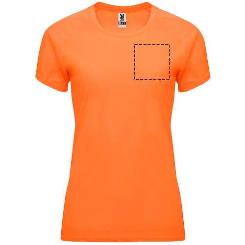 Bahrain sportshirt met korte mouwen voor dames