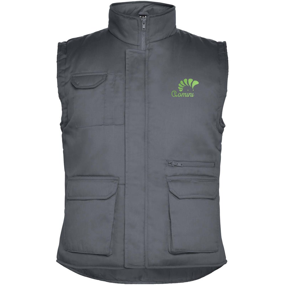 Almanzor multifunctionele werkbodywarmer met hoge kraag