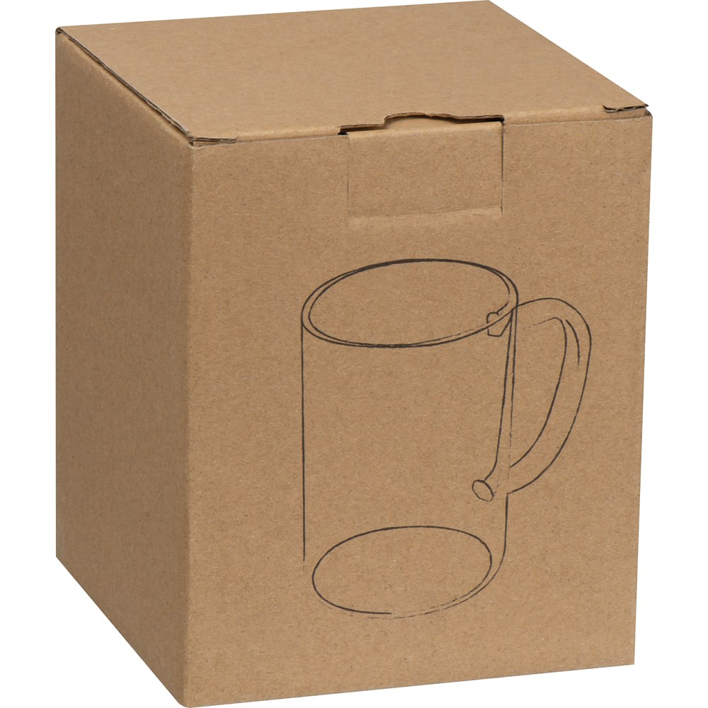 Theeglas met gekleurd oortje