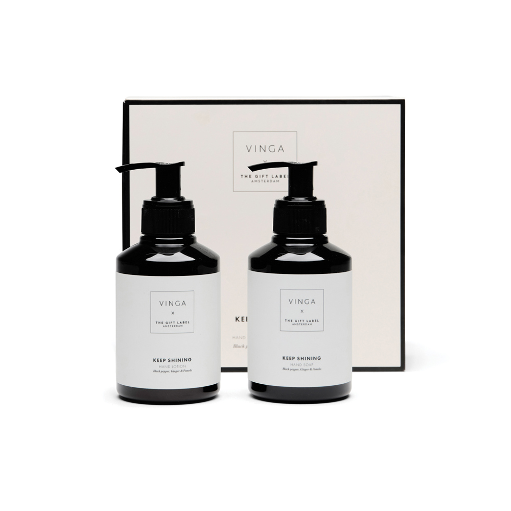 VINGA x TGL giftset voor handverzorging - met logo of onbedrukt bestellen
