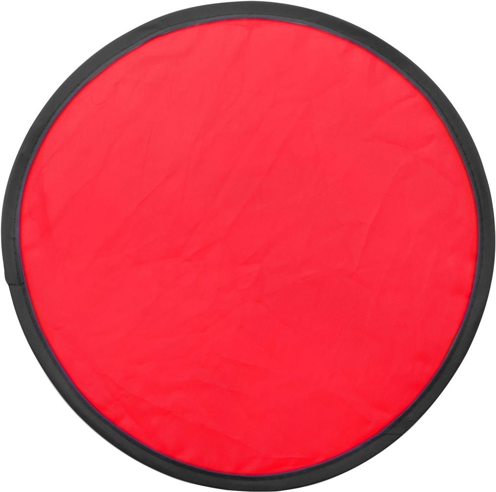 Nylon (170T) frisbee Iva - bedrukt of onbedrukt verkrijgbaar - Rood