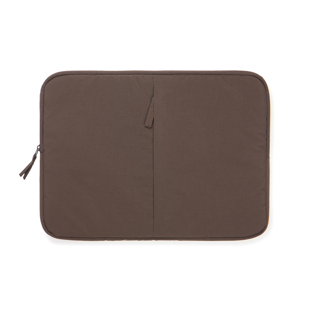 KENTO URBAN RCS gerecyclede nylon 15,6 inch laptopsleeve - bruin (± PMS 4273C)